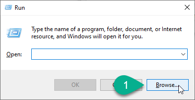 Run Dialog